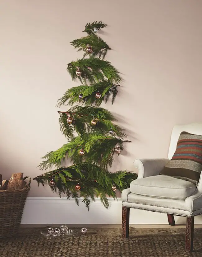 Half-Wall Foliage Display