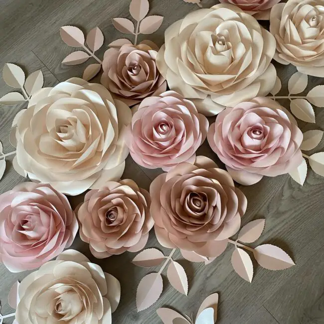 Delicate Pastel Blooms in Harmony