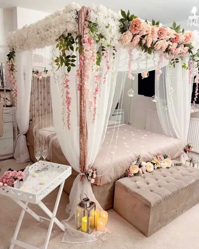 Dreamlike Floral Canopy