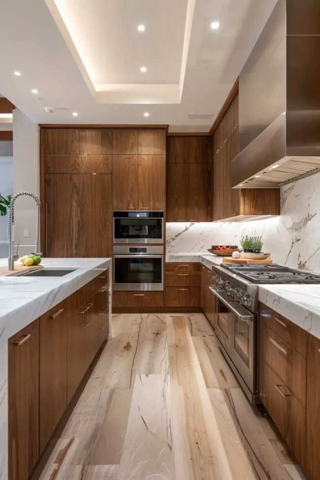 Concealed Appliances in Kitchen Layouts