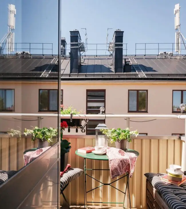 Industrial Chic Balcony