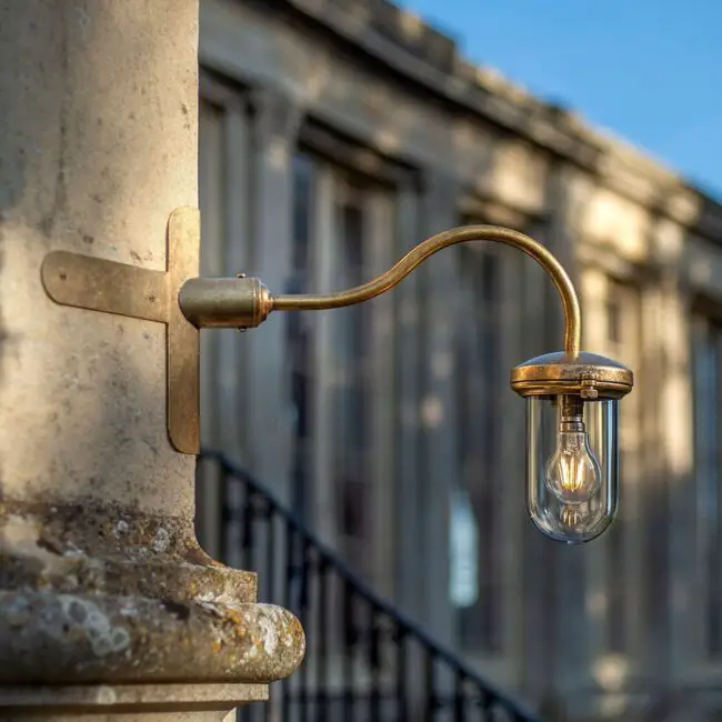 Curve-Arm Sconce for Minimalist Elegance