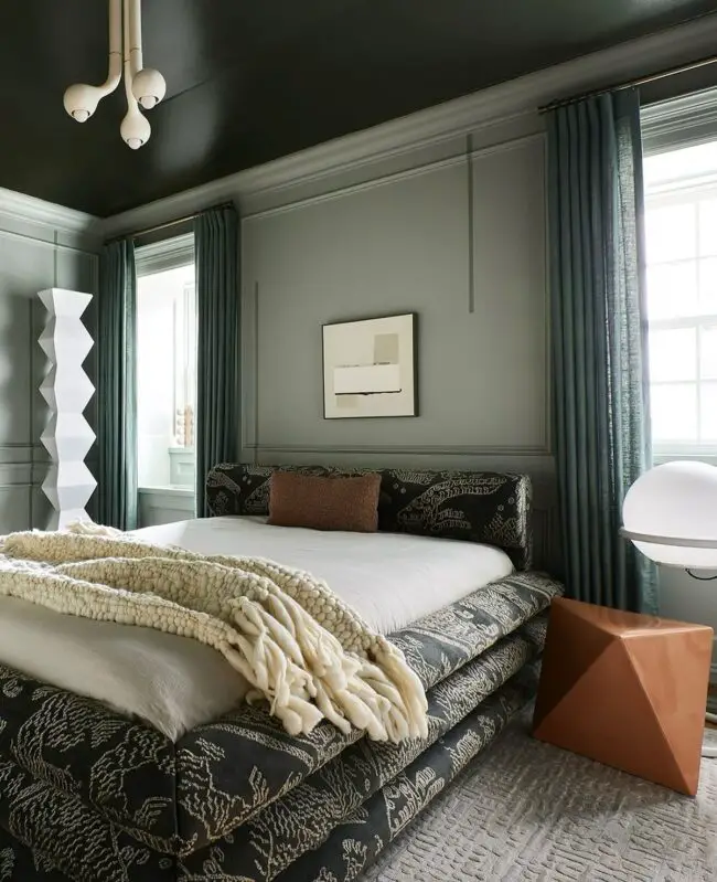 The Best Color Combinations for a Green Bedroom