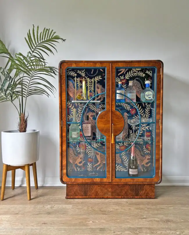 Refined Liquor Cabinet