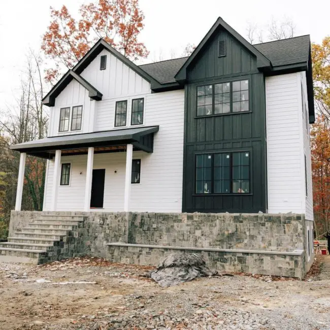 Timeless Black and White Farmhouse Look