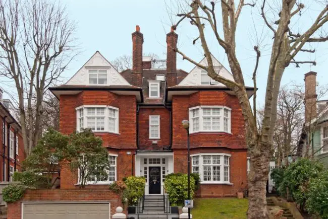 Classic English-Inspired Brick Mansion