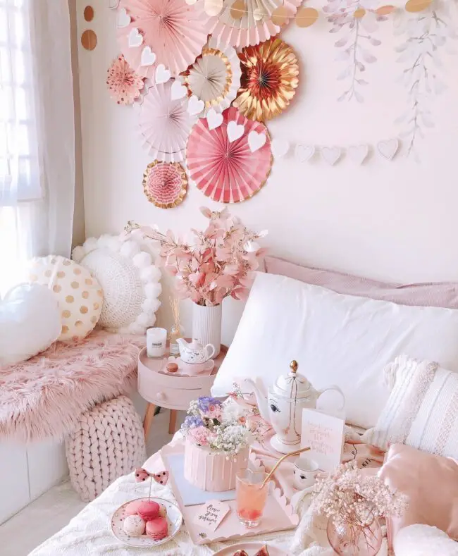 Charming Pink Tea Party Arrangement