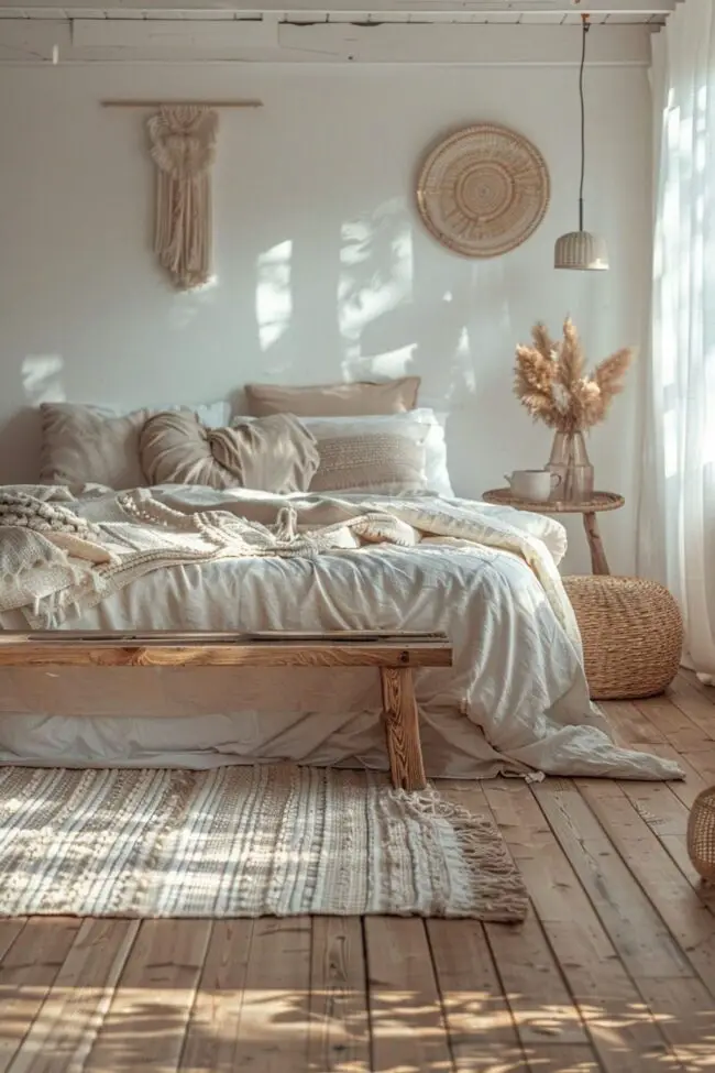 Beachy Bohemian Living Area