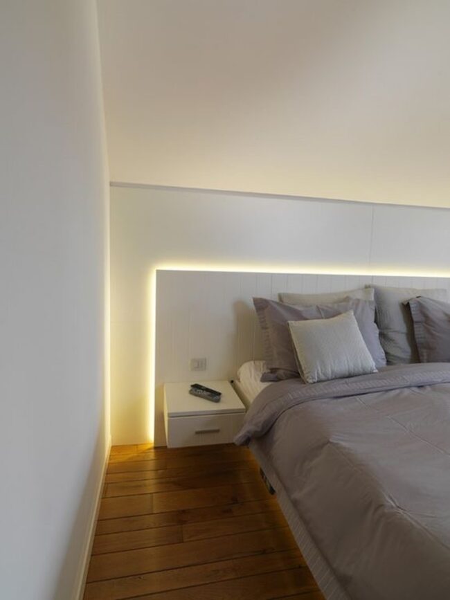 Sleek Headboard Accent Light