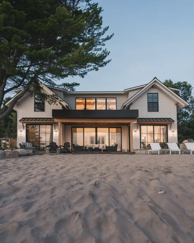 Modern Beachfront Cape Cod Living