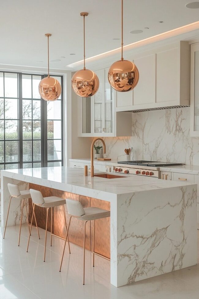 Chic Copper Accents for Your Kitchen