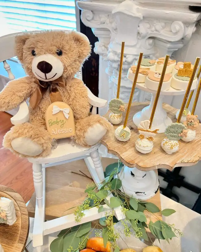 Teddy Bear Decor with Unique Personalization