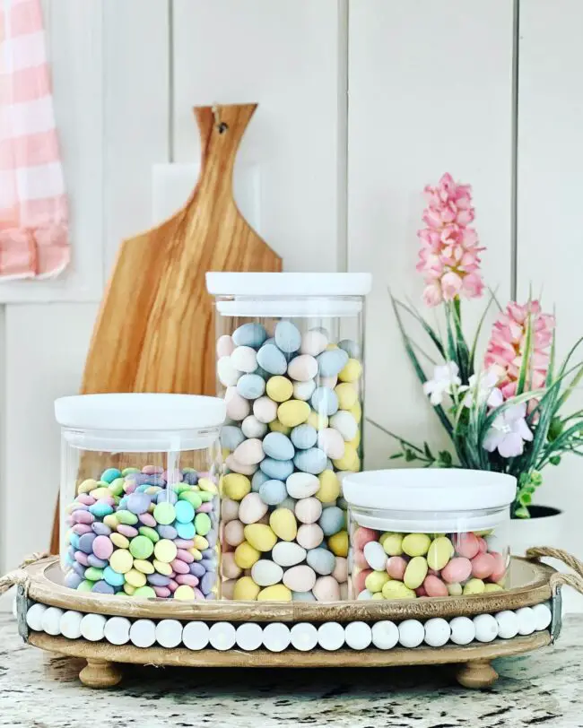 Festive Candy-Themed Display