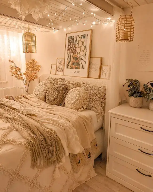 Soft Ivory Warmth for Serene Comfort