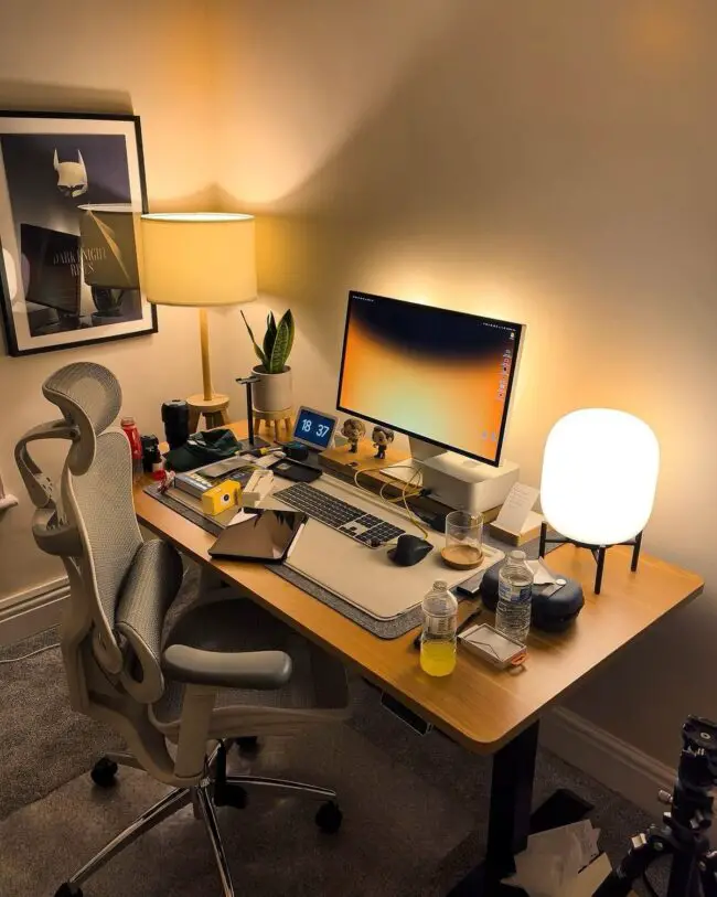 Cozy and Efficient Small Office