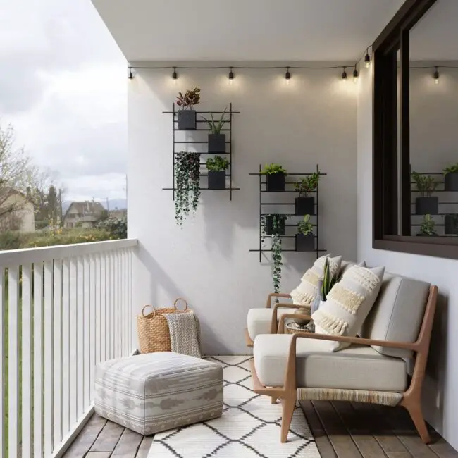 Sleek, Modern Balcony Design