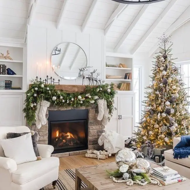 Traditional Cozy Christmas Atmosphere