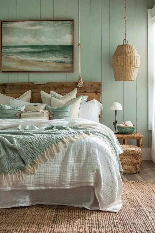 Free-Spirited Coastal Retreat Bedroom