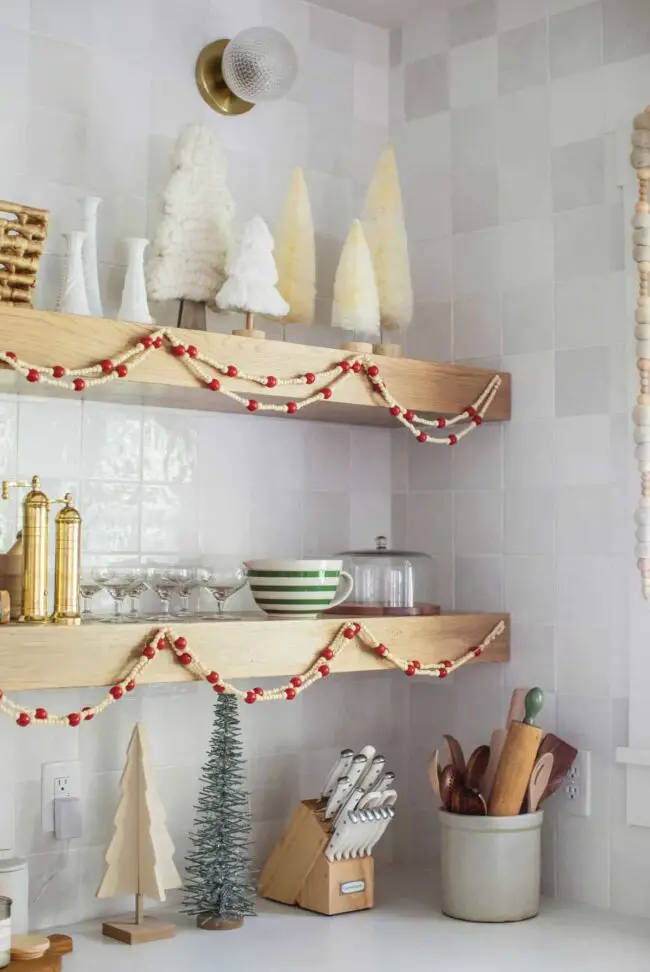 Nordic Style Kitchen Shelf Inspirations