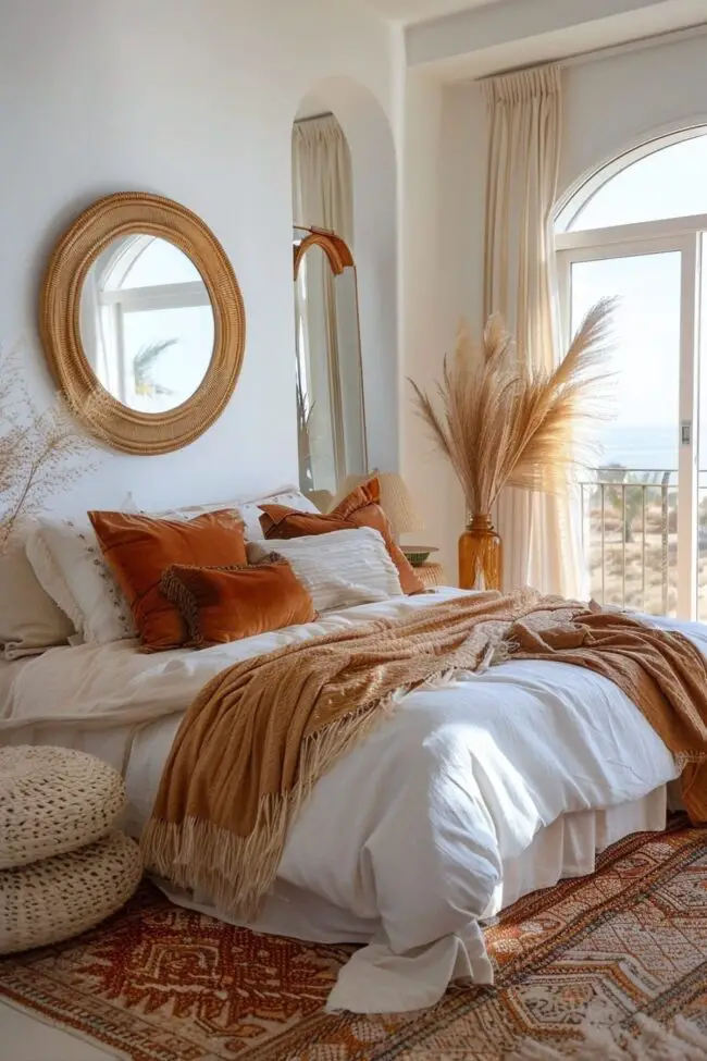 Radiant Bohemian Bedroom Retreat