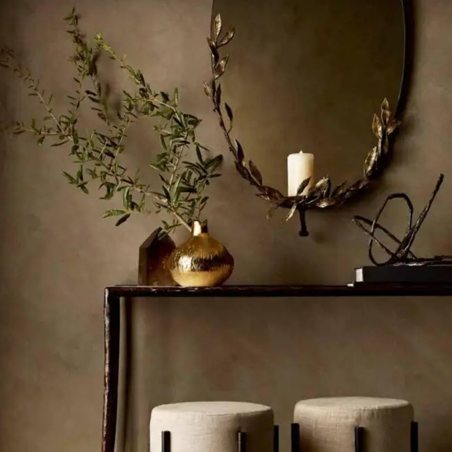 Organic-Inspired Console Table