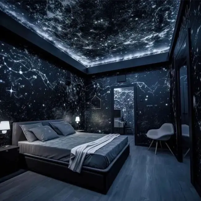 Cosmic-Themed Decor