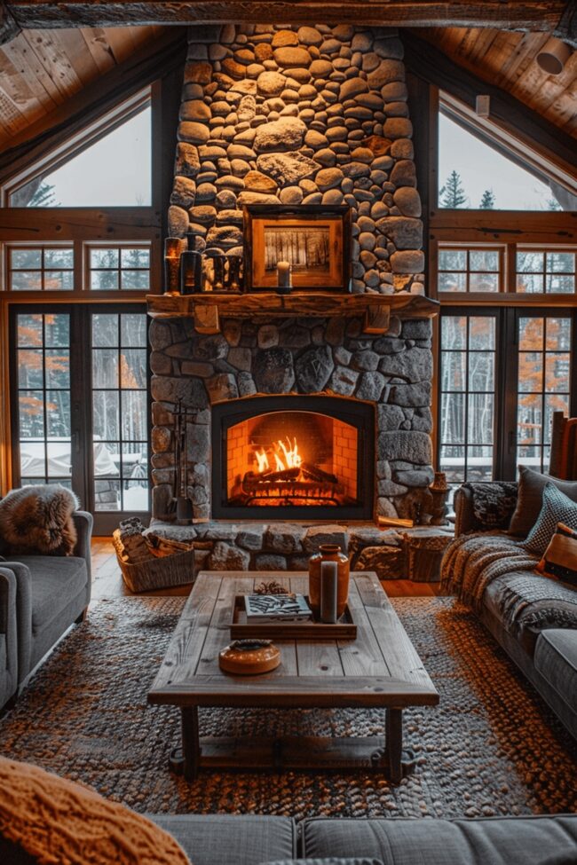 Charming Stone Fireplaces for Any Home