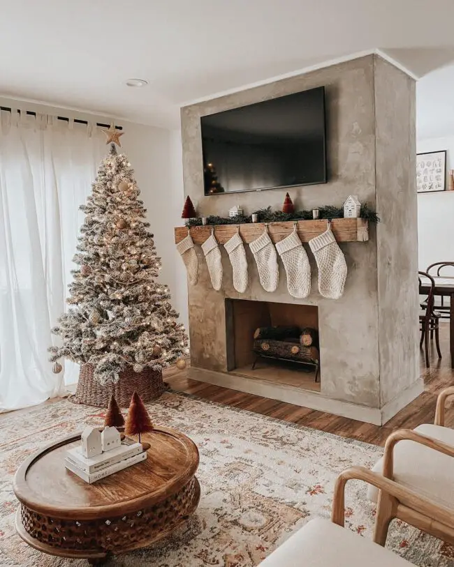 Rustic Minimalist Holiday Decor