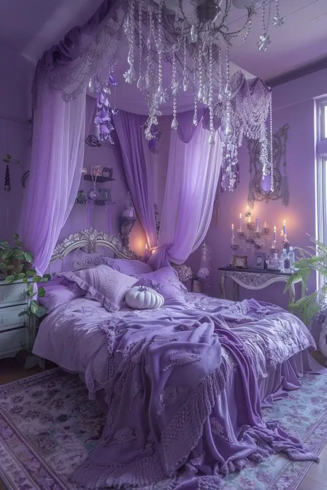 Mystical Lilac Retreat Space