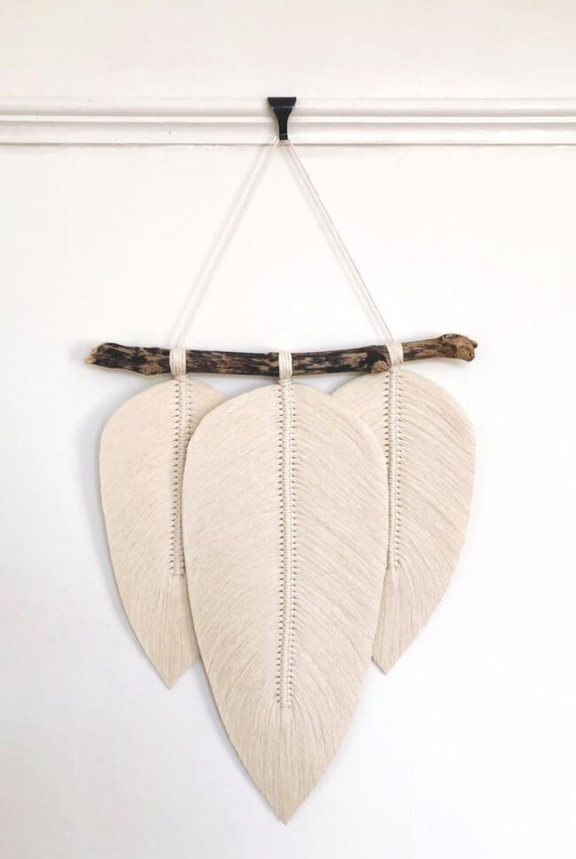 Driftwood Wall Hanging with Natural Elegance