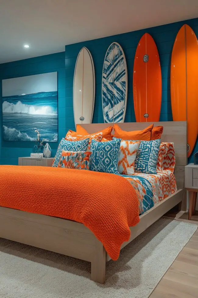 Seasonal Updates for a Coastal Preppy Teen Bedroom