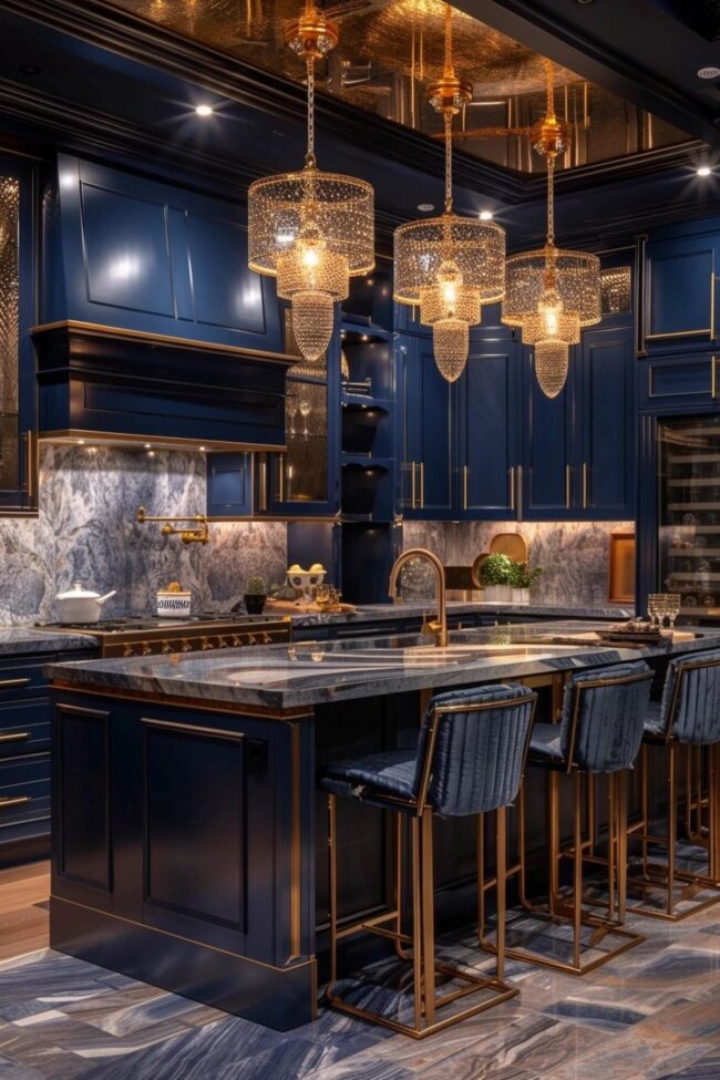 Modern Kitchens Inspired by Art Deco