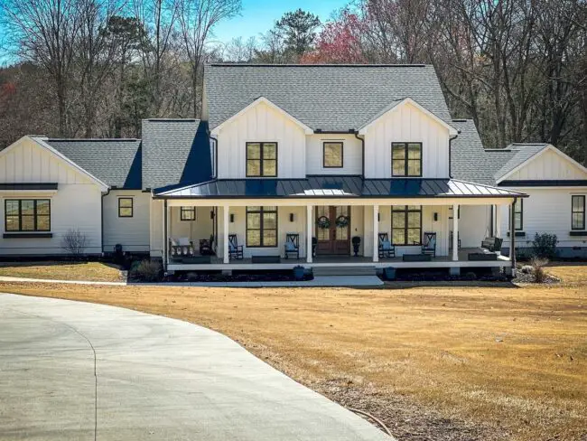 Classic Southern Farmhouse with a Wrap-Around Porch