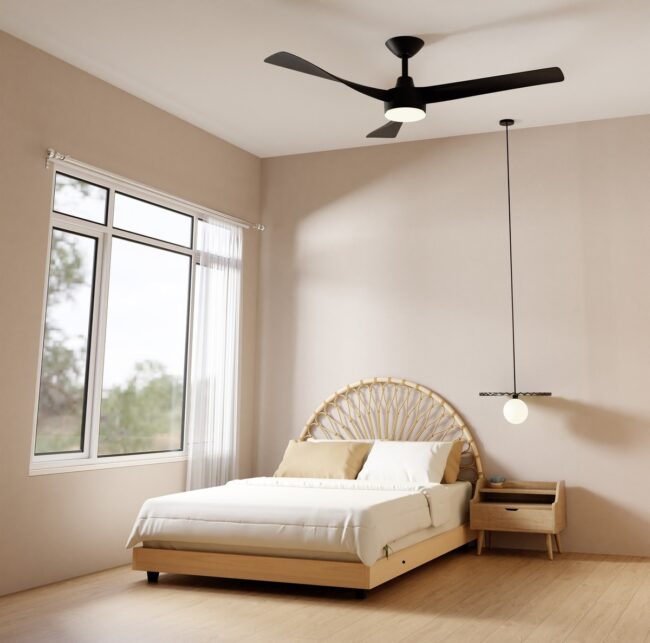 Simple Bedroom Ceiling Fan