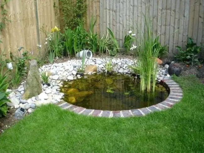 Whimsical Garden Pond Escape