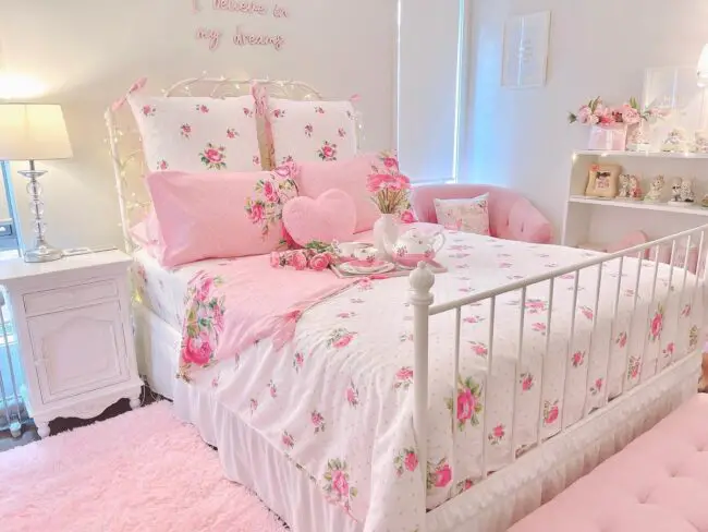 Blooming Floral Dream Bedroom Arrangement