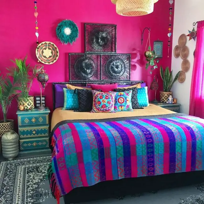 Boho Color Explosion with Vibrant Views