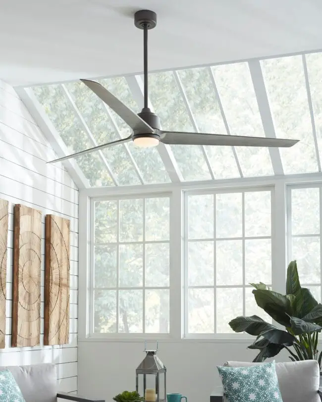 Ceiling Fan for a Sunroom