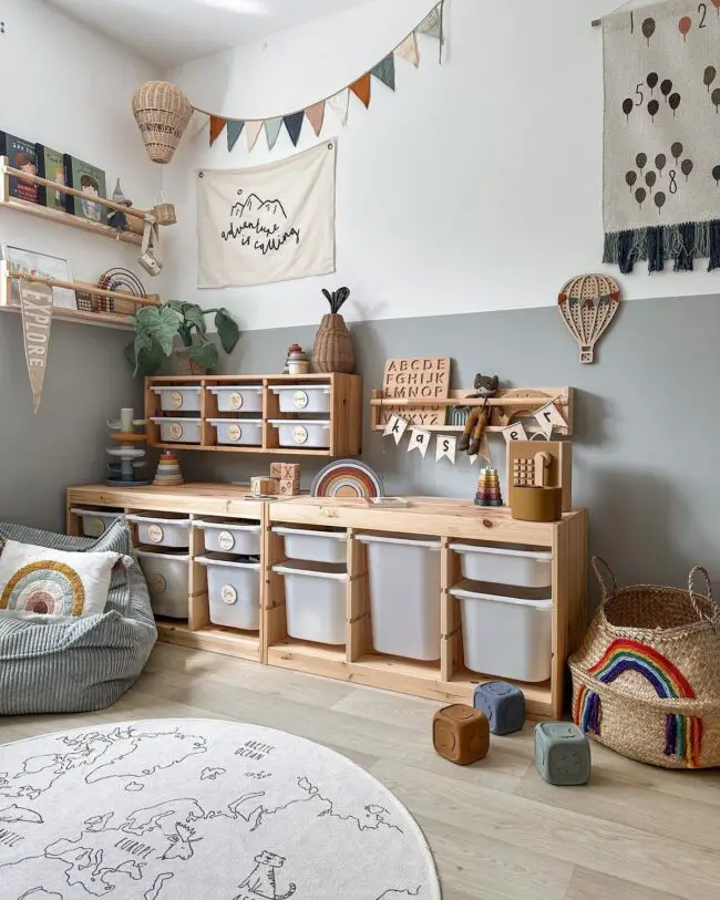 Montessori-Inspired Bedroom