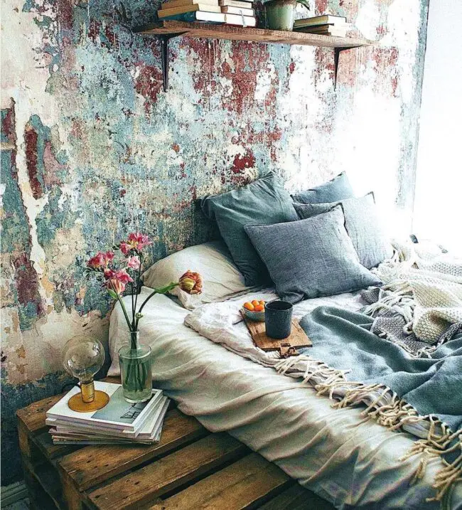 Urban Boho Nook with Rustic Charm