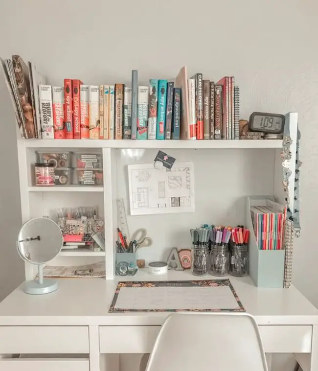 Smart and Organized Study Desk