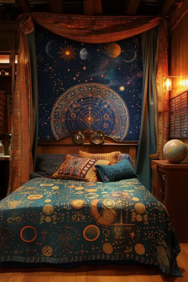 Cosmic Vibes and Enchanting Spaces