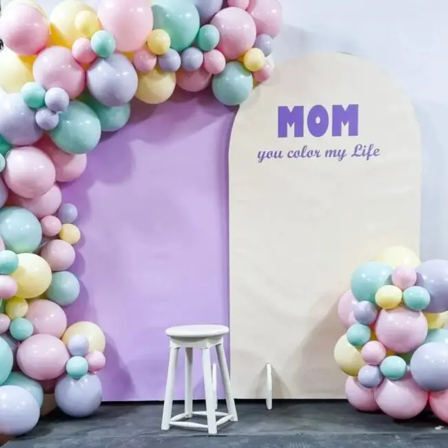 Colorful Balloon Arch for Joyful Events