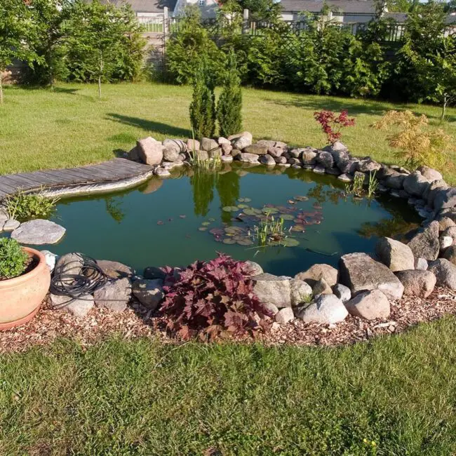 Rustic Rock Pond Design