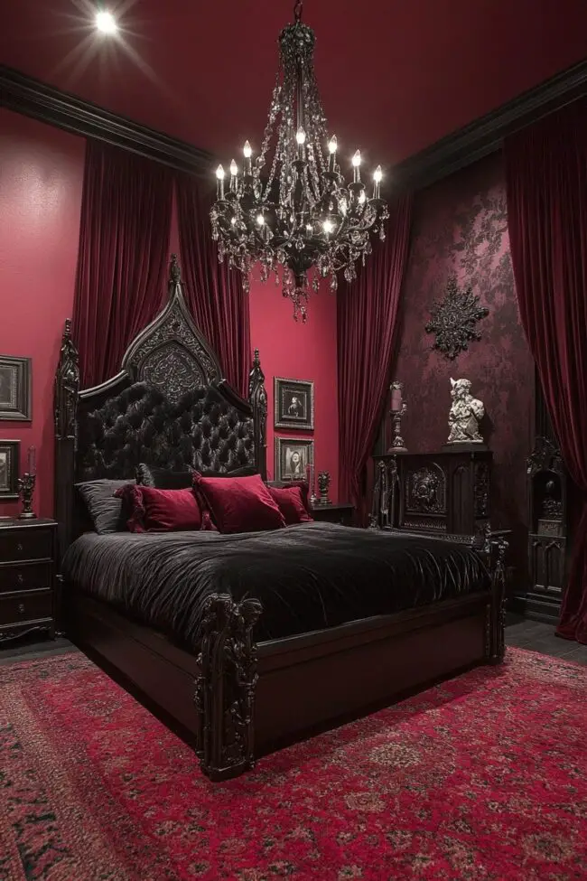 Dark Mystique Room Design Ideas