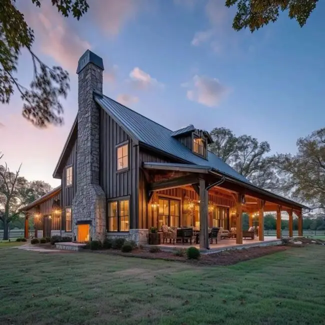 Cozy Farmhouse Barndominium with Porch