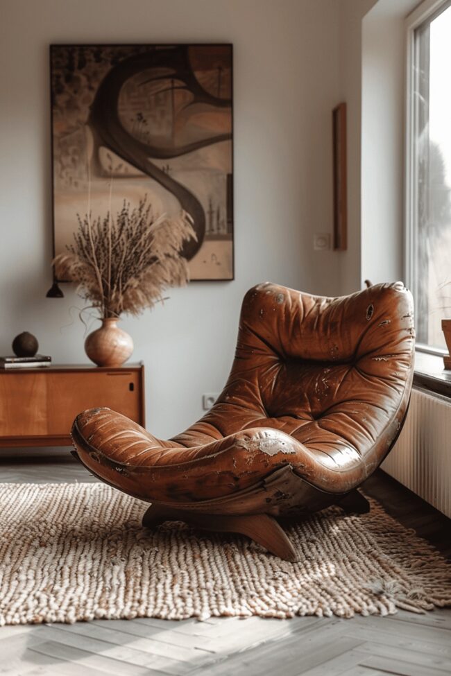 Aged Leather Seating Options