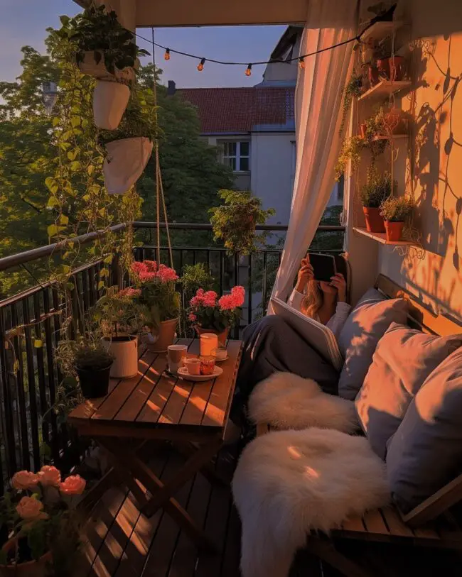 Sunset Lounge Balcony