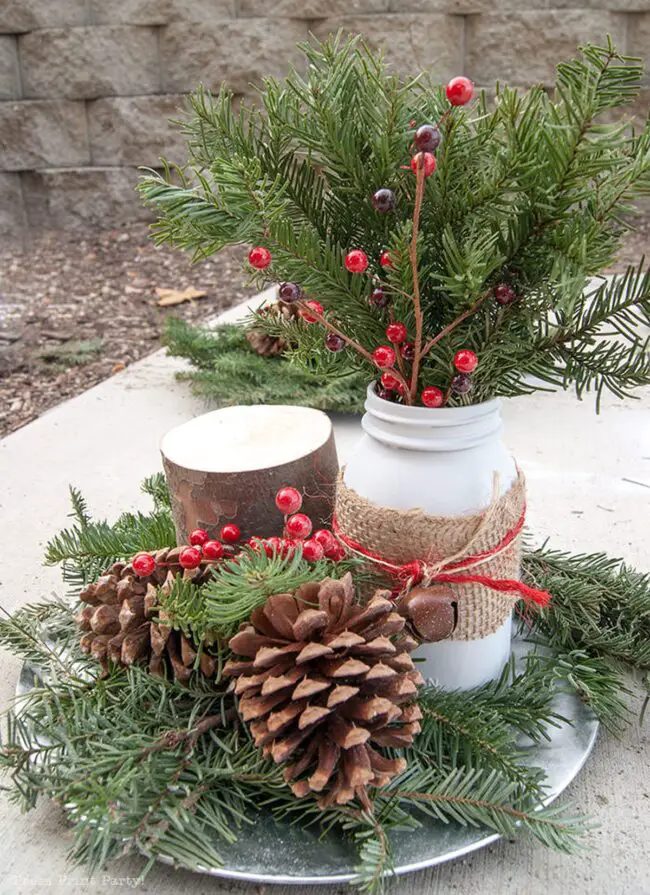 Nature-Inspired Jar Display