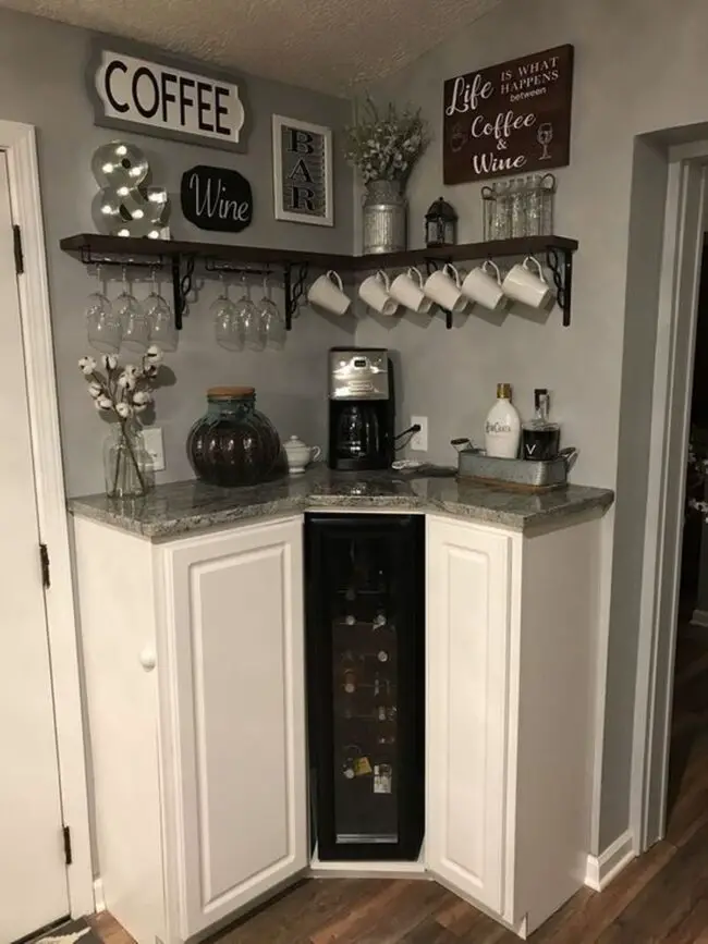 Inviting Coffee Nook